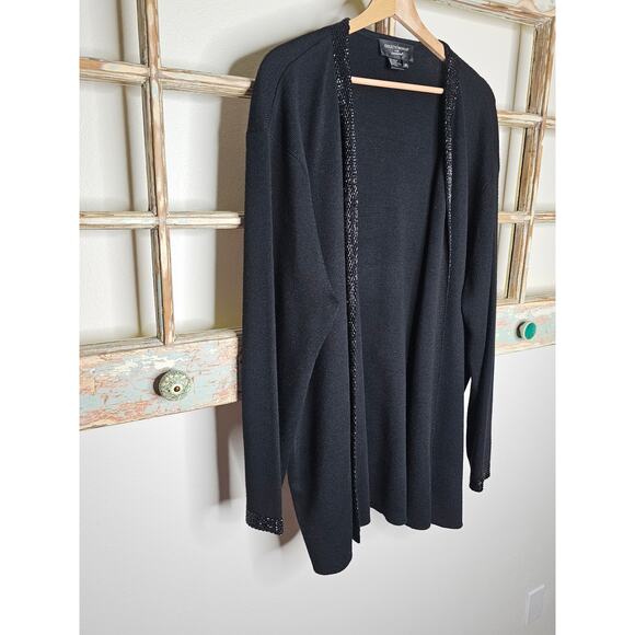 Cardigan Colette Mordo for Sadimara long style with beading size 3X - Picture 4 of 12